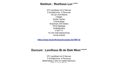 Desktop Screenshot of ferienhausauffoehr.de